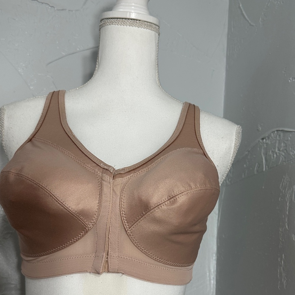 Glamorise Brown Full Support Bra - Picture 7 of 8